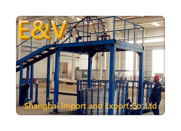 8mm Diameter 12 - 15 tons Aluminum Rod Continuous Casting and Rolling Line